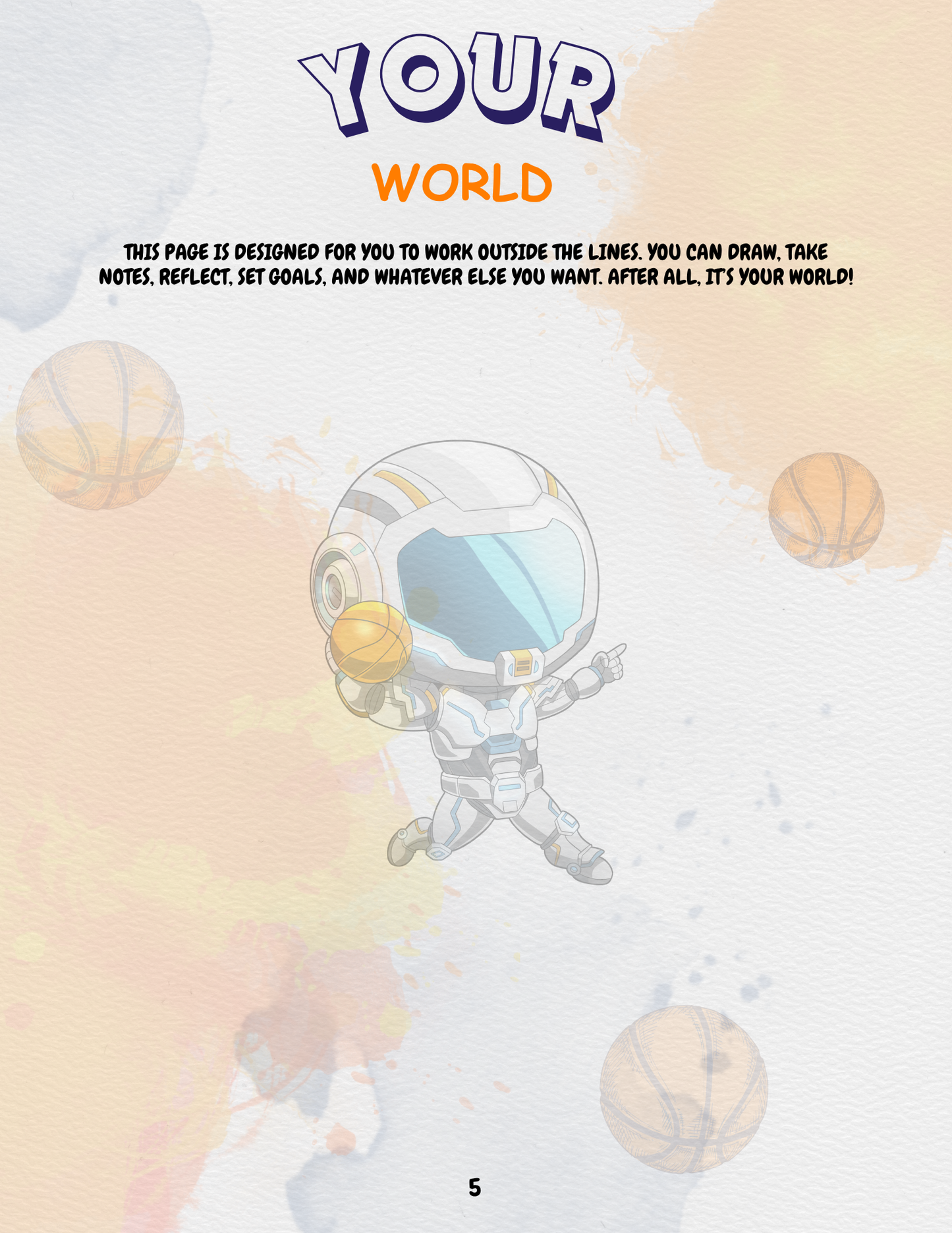 The Hooper's Blueprint: The Basketball Journal