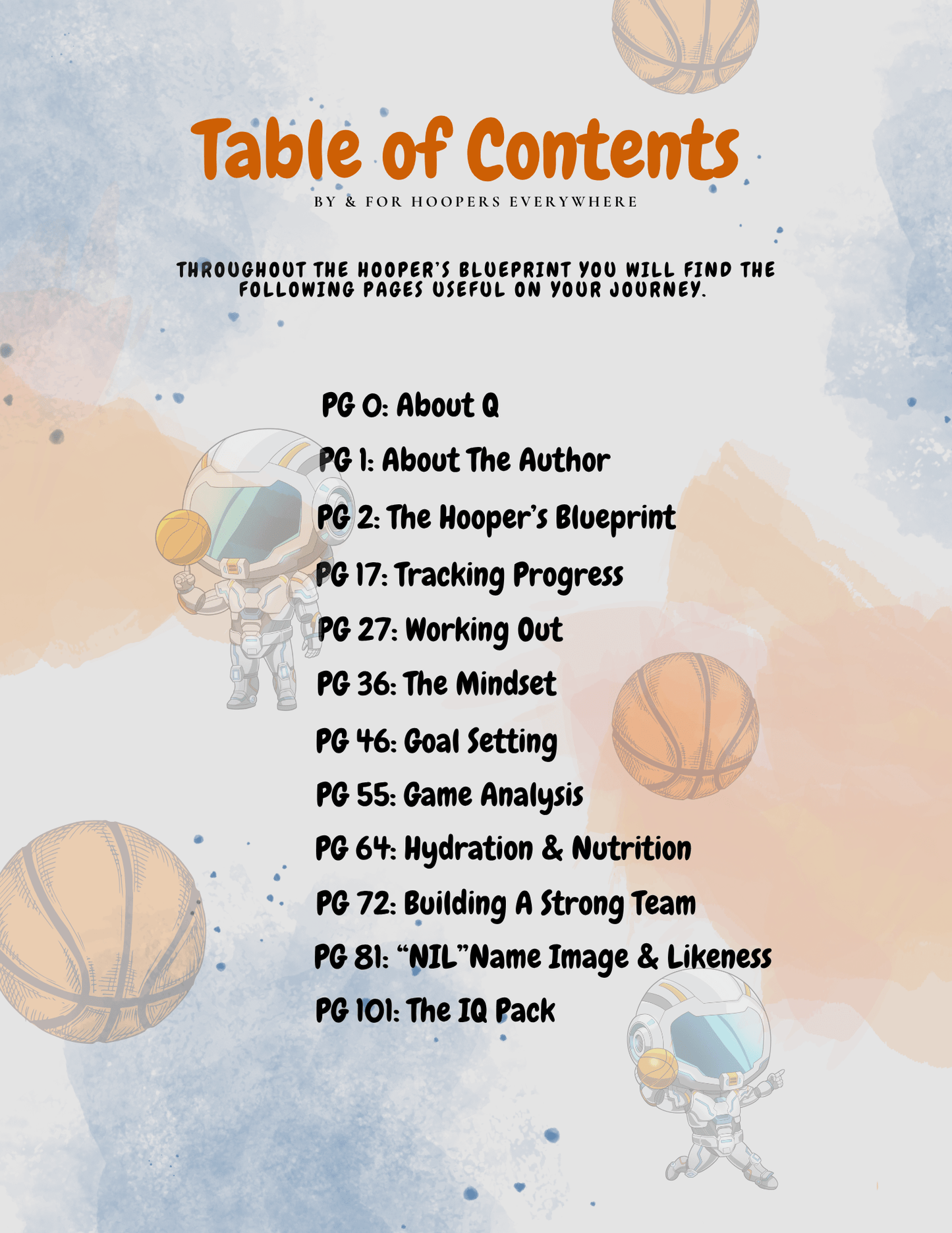 The Hooper's Blueprint: The Basketball Journal - The Hooper's Blueprint