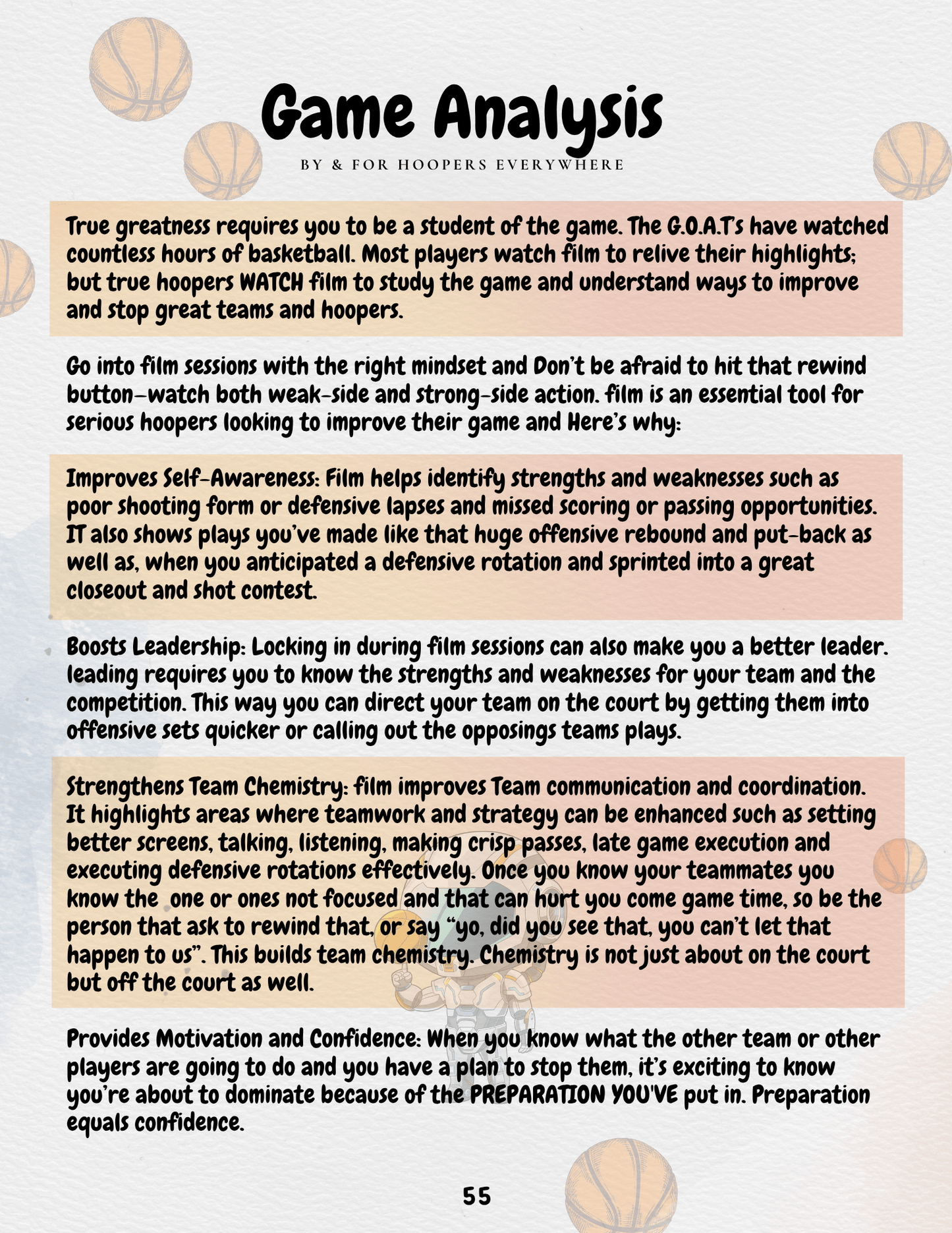 The Hooper's Blueprint: The Basketball Journal - The Hooper's Blueprint