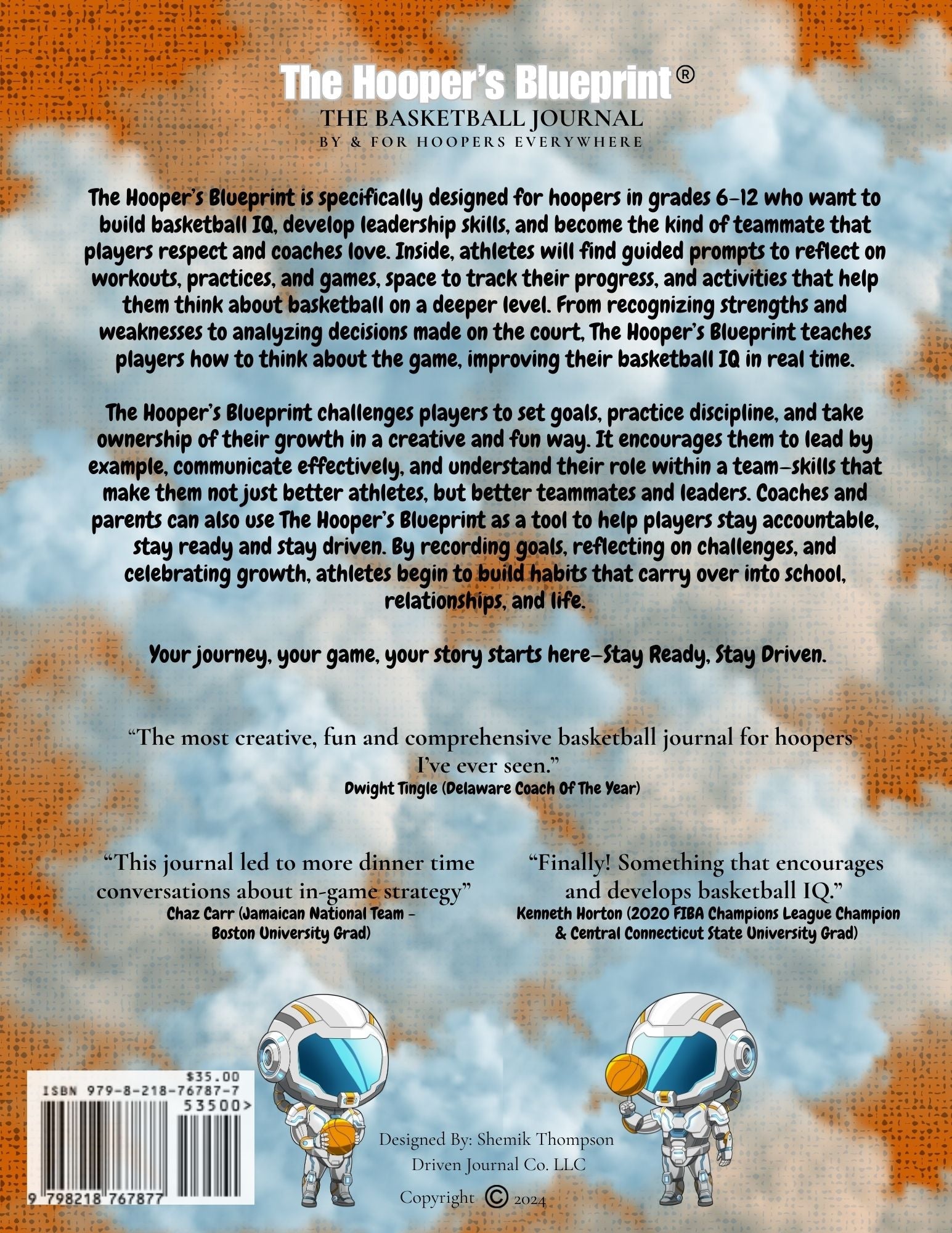 The Hooper's Blueprint: The Basketball Journal - The Hooper's Blueprint