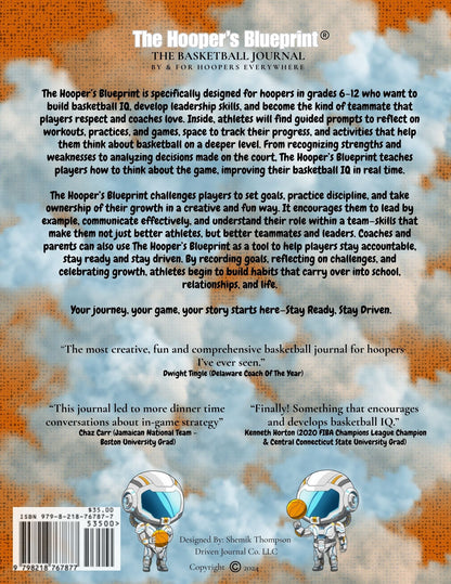 The Hooper's Blueprint: The Basketball Journal - The Hooper's Blueprint